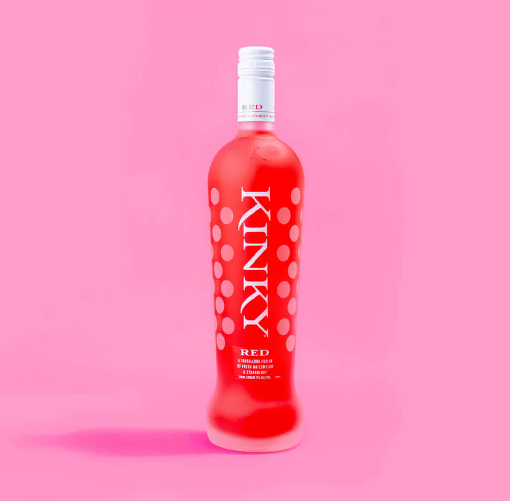 kinky-red bottle