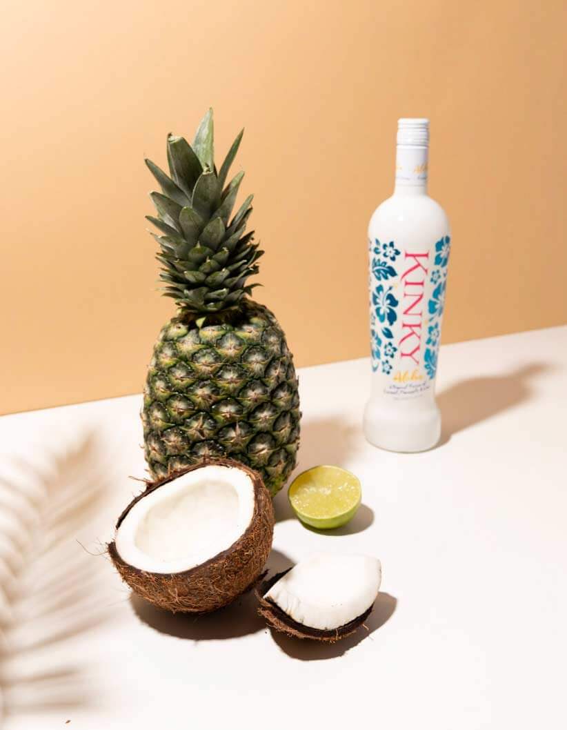 kinky aloha and pineapple coconut