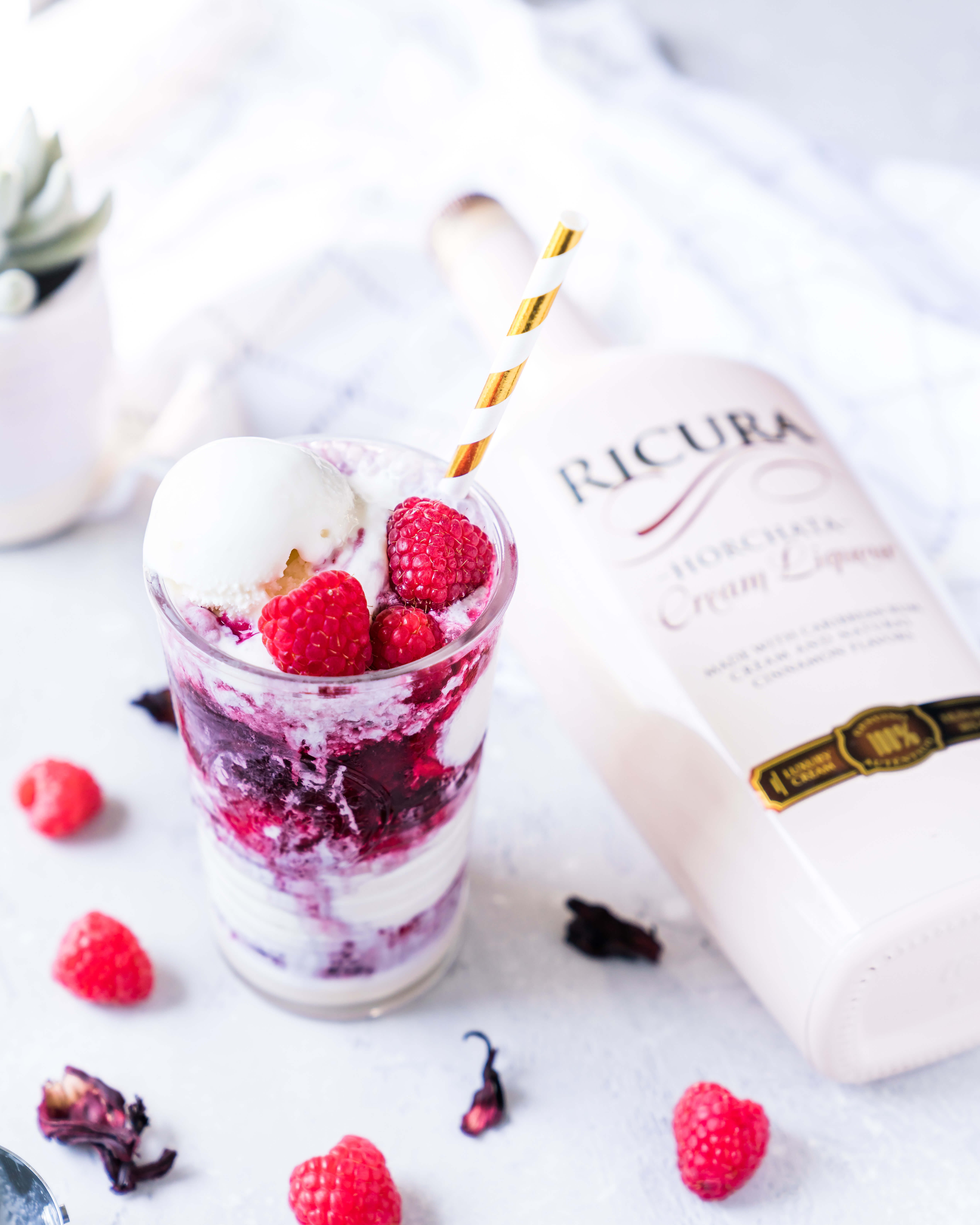 Ricura Razzberry Icecream Drink
