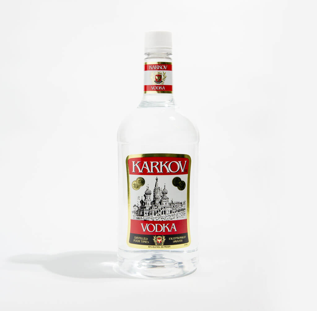 Karkov Vodka Bottle