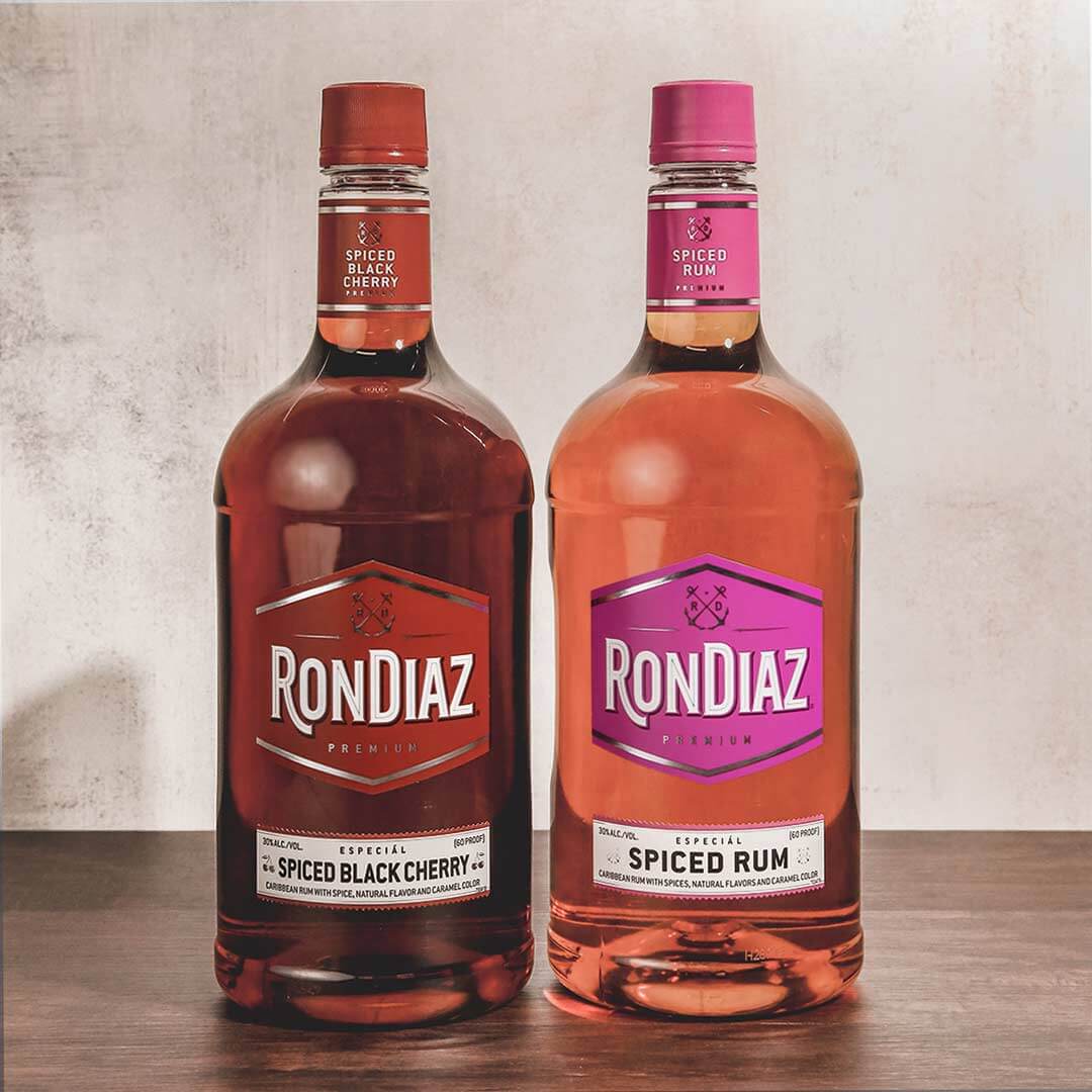 RonDiaz-rum two bottles