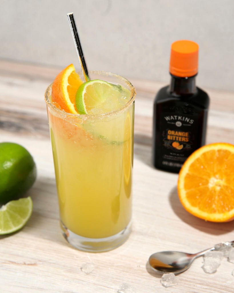 Ginger Beer & Orange Mocktail