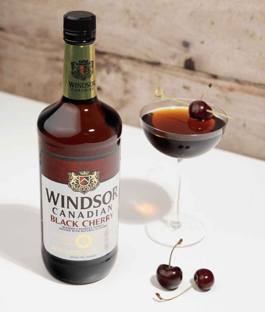 Windsor canadian Black Cherry Bottle