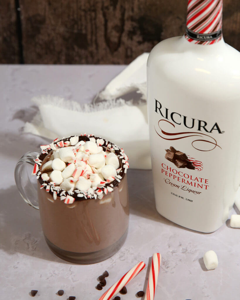 Ricura Peppermint Hot Chocolate Drink Recipe